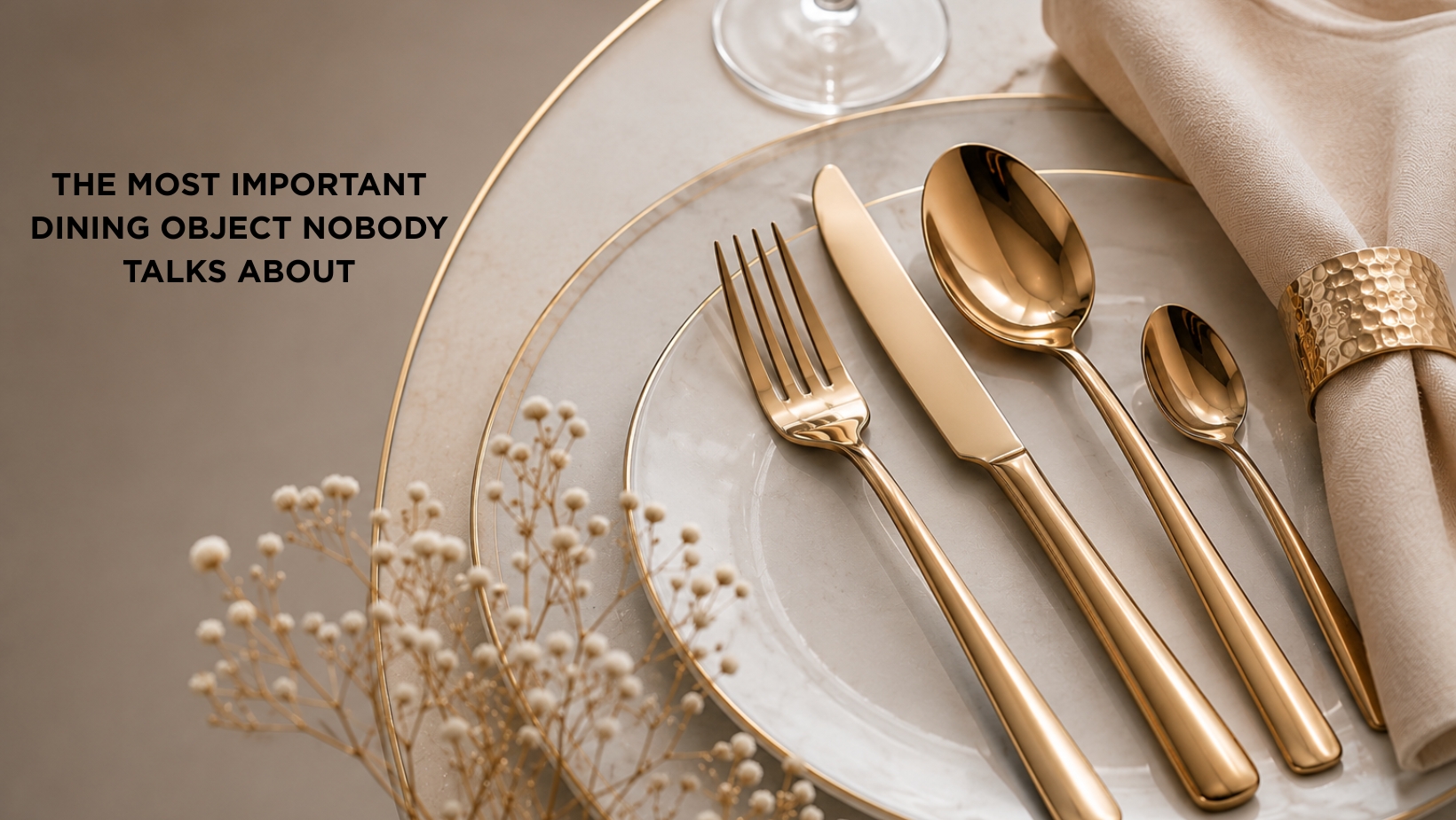 The Most Important Dining Object Nobody Talks About